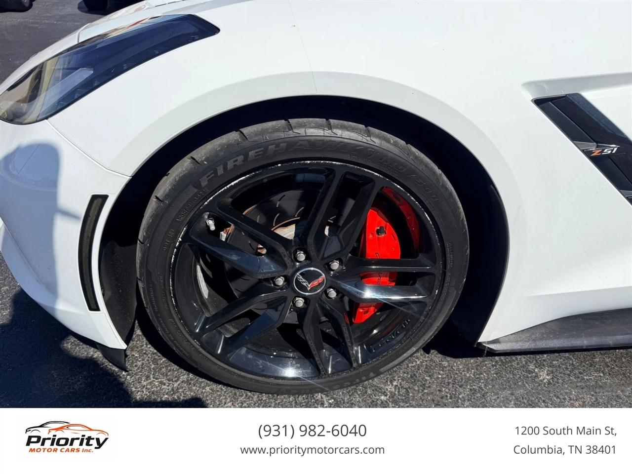 Chevrolet Corvette Z51 3LT Coupe Automatic 2015