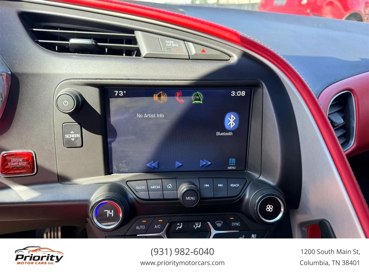 Chevrolet Corvette Z51 3LT Coupe Automatic 2015