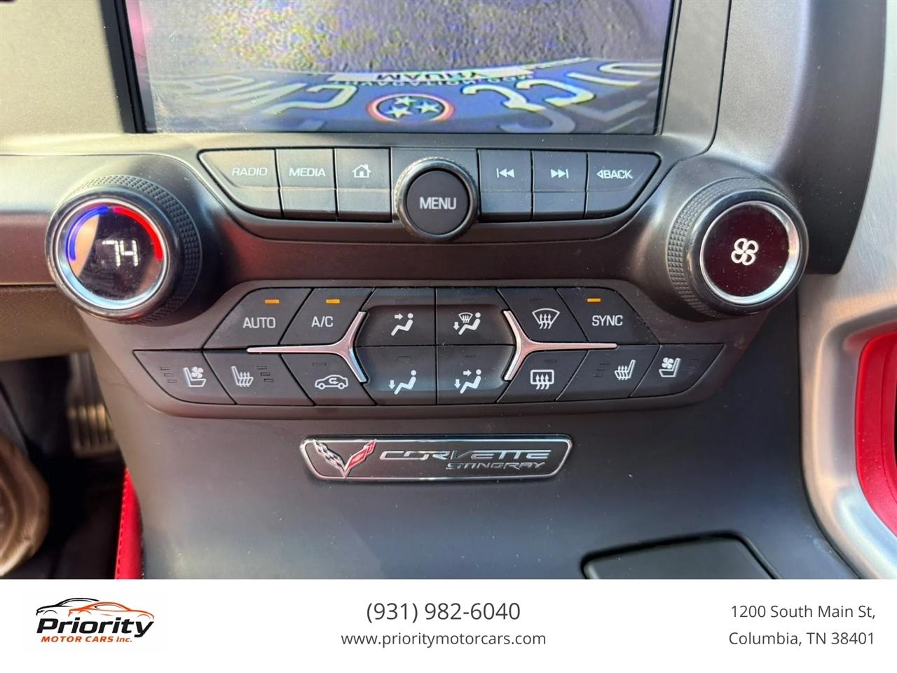 Chevrolet Corvette Z51 3LT Coupe Automatic 2015
