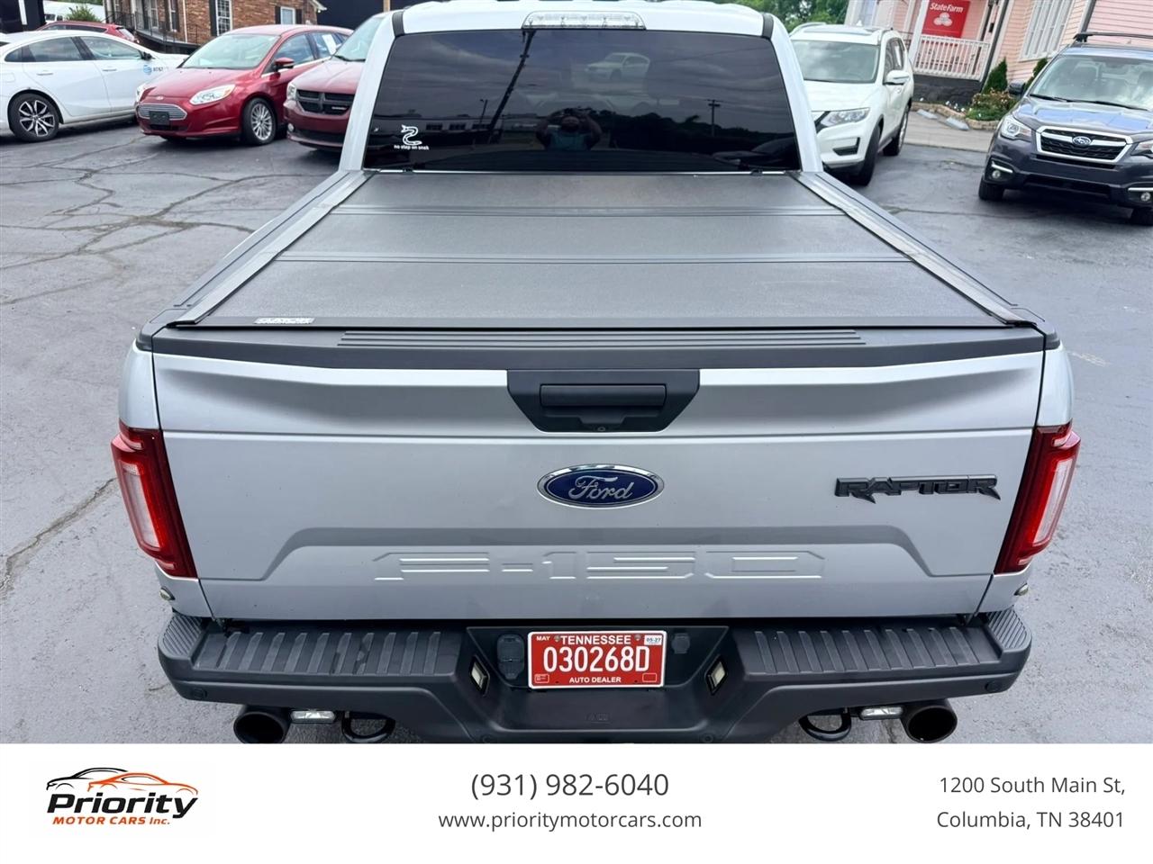 Ford F-150 Raptor SuperCrew 4WD 2018