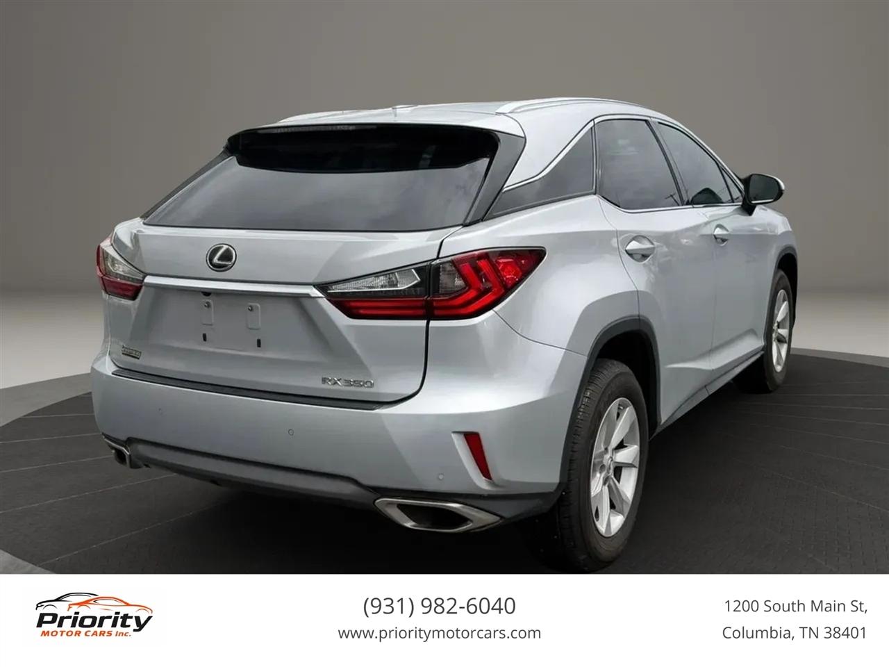 Lexus RX 350 FWD 2016