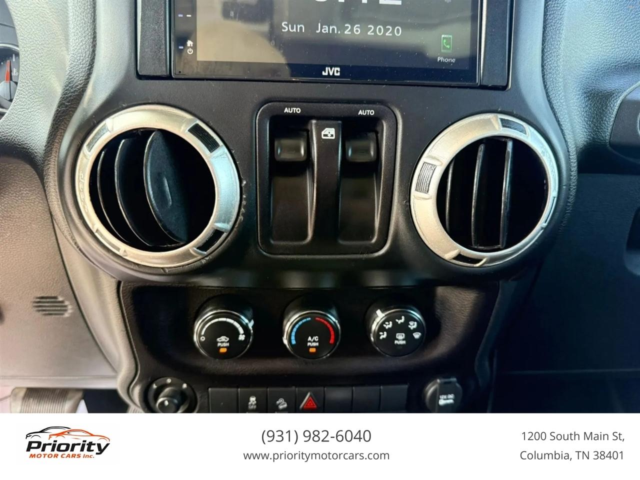 Jeep Wrangler Sport 4WD 2016