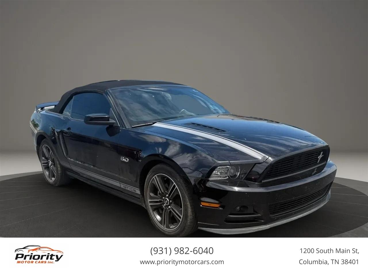 Ford Mustang GT convertible 2014