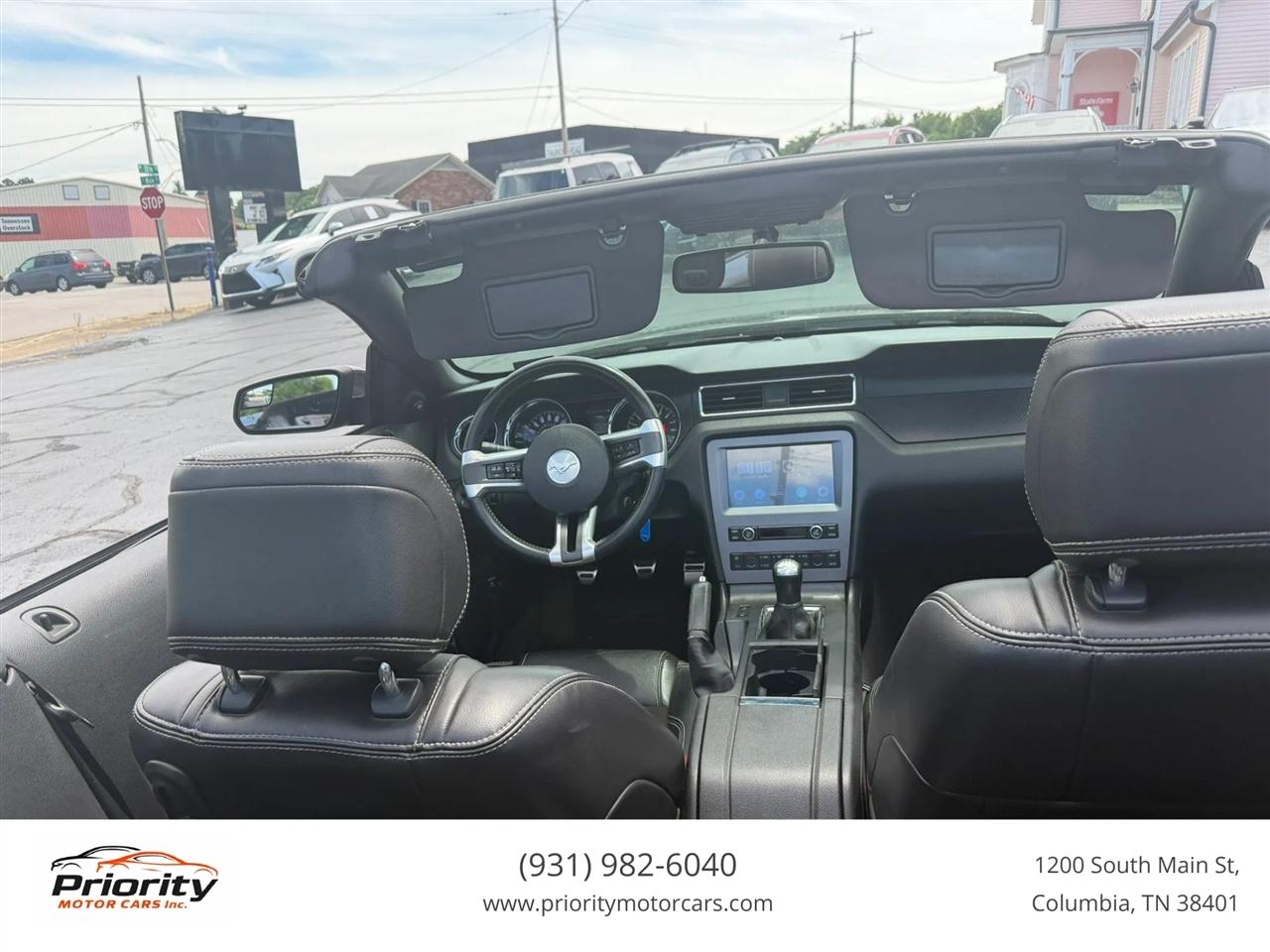 Ford Mustang GT convertible 2014