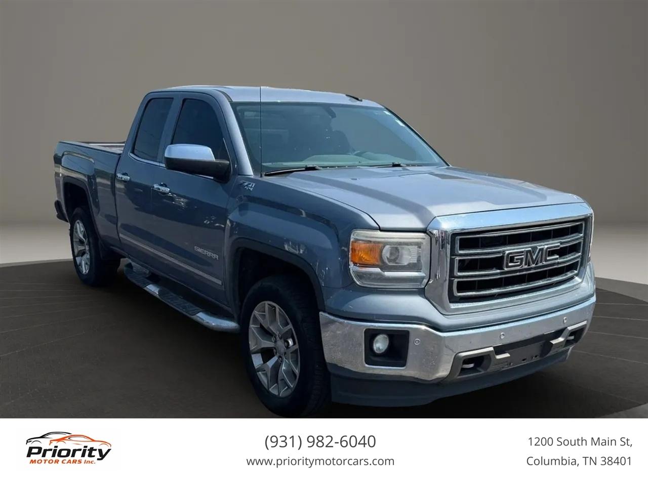 GMC Sierra 1500 SLT Double Cab 4WD 2015