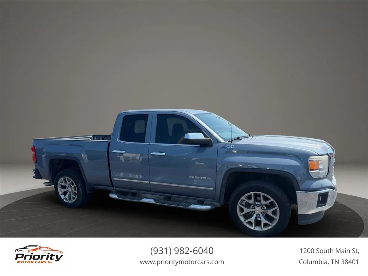 GMC Sierra 1500 SLT Double Cab 4WD 2015