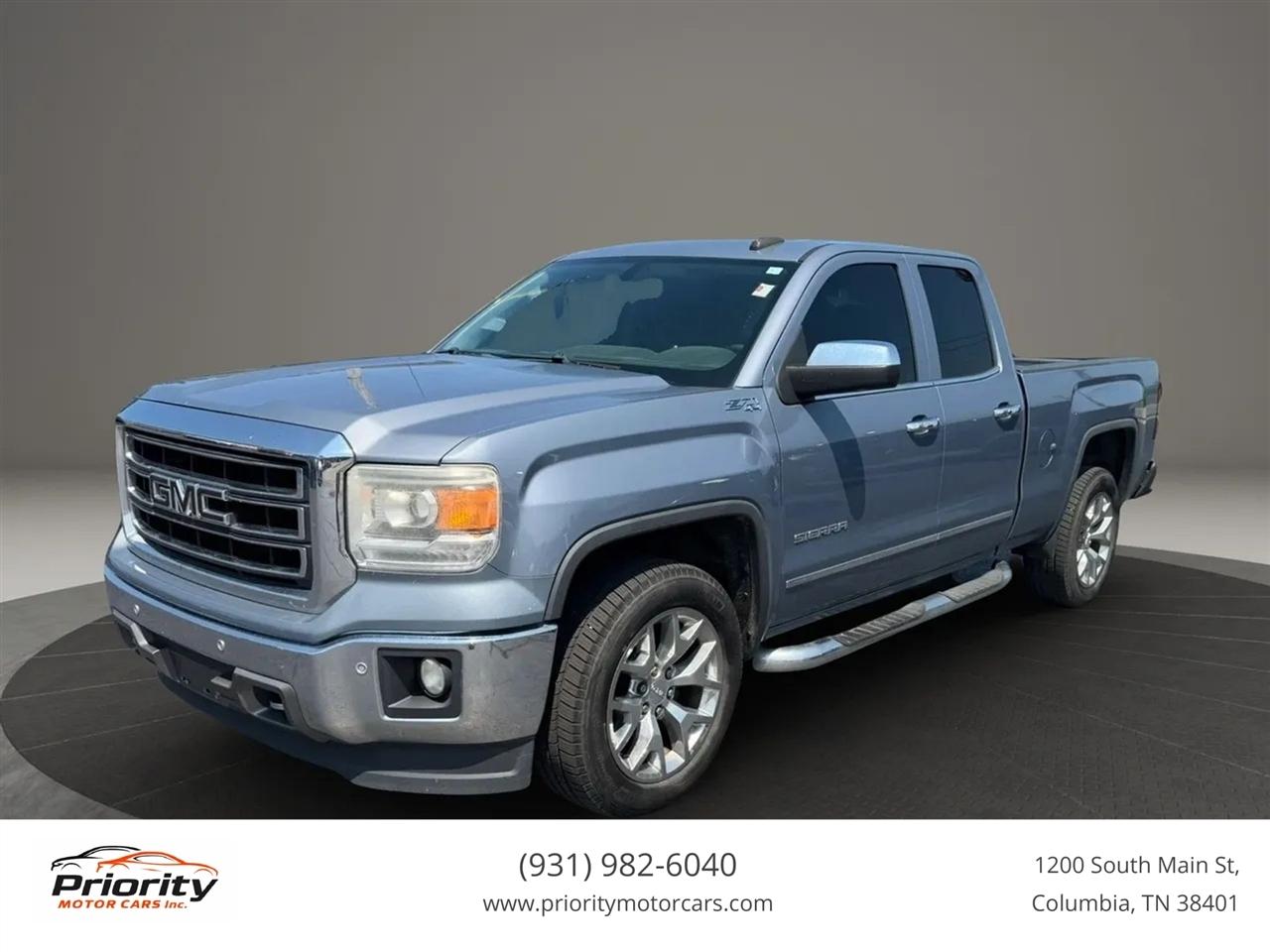 GMC Sierra 1500 SLT Double Cab 4WD 2015