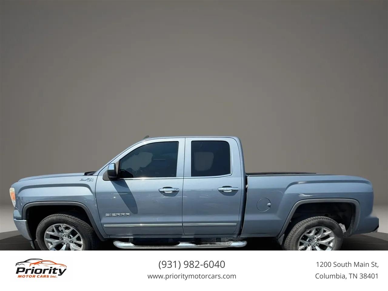 GMC Sierra 1500 SLT Double Cab 4WD 2015