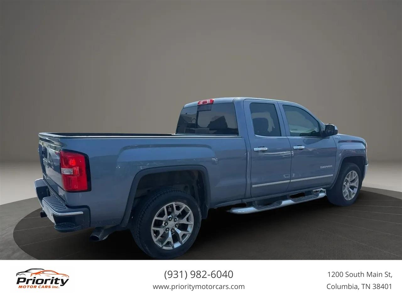 GMC Sierra 1500 SLT Double Cab 4WD 2015