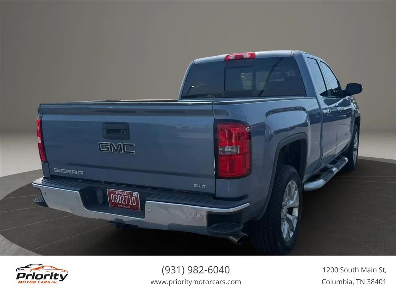 GMC Sierra 1500 SLT Double Cab 4WD 2015