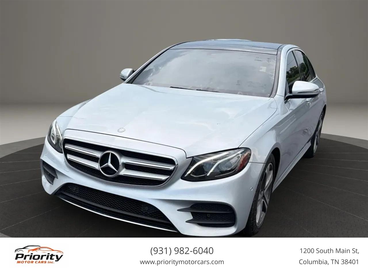 Mercedes-Benz E-Class E300 Luxury 4MATIC Sedan 2017