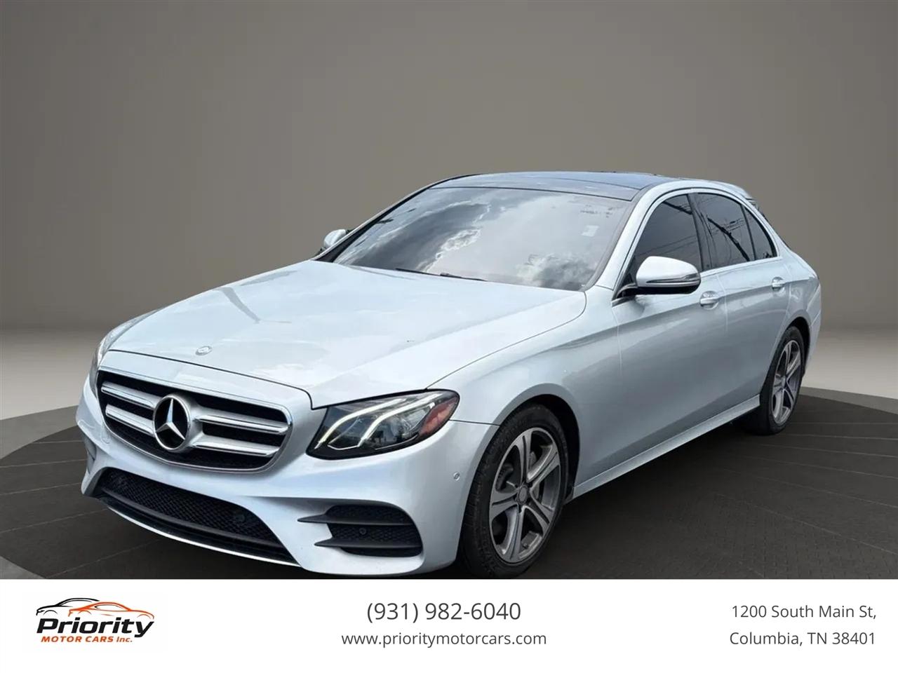 Mercedes-Benz E-Class E300 Luxury 4MATIC Sedan 2017