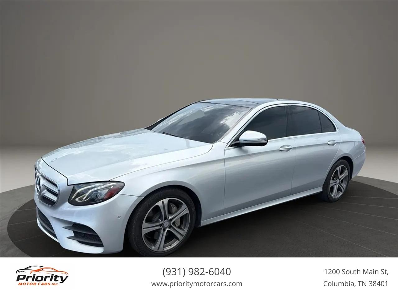 Mercedes-Benz E-Class E300 Luxury 4MATIC Sedan 2017
