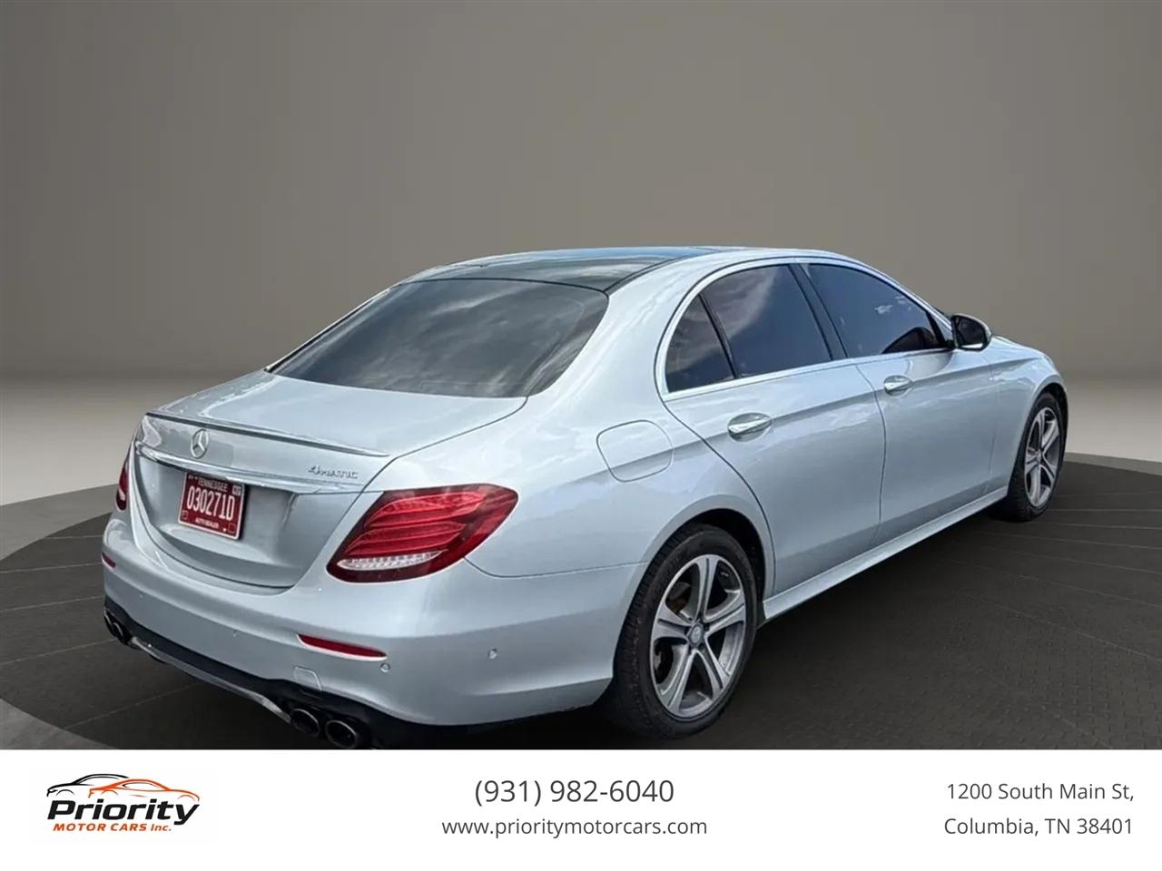 Mercedes-Benz E-Class E300 Luxury 4MATIC Sedan 2017