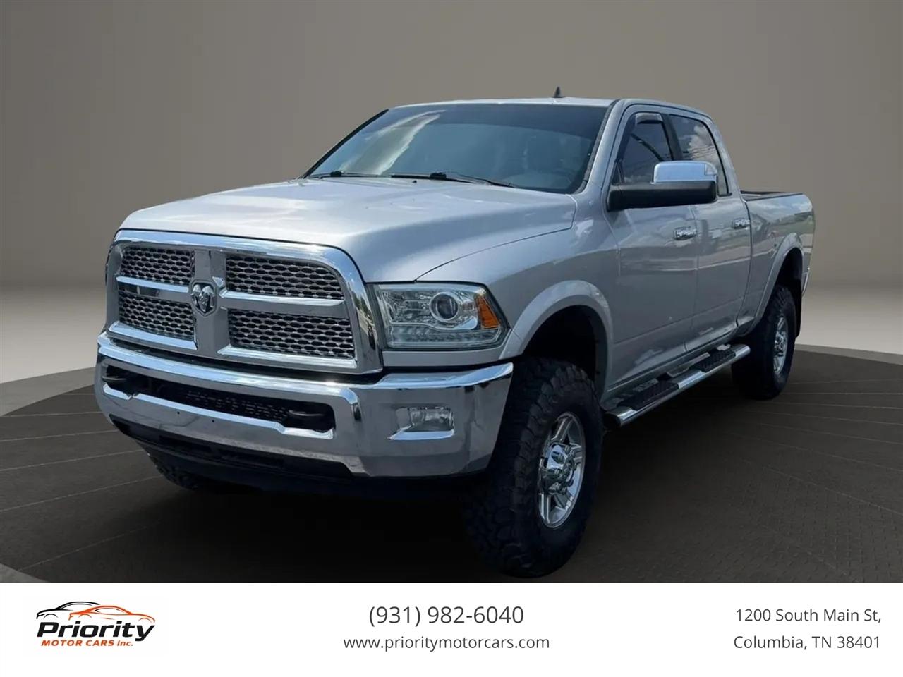 RAM 2500 Laramie Crew Cab SWB 4WD 2013