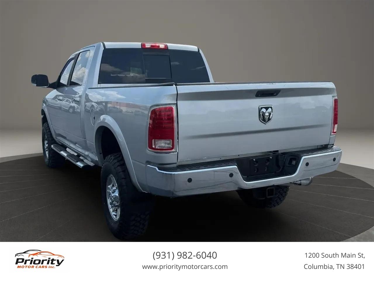 RAM 2500 Laramie Crew Cab SWB 4WD 2013