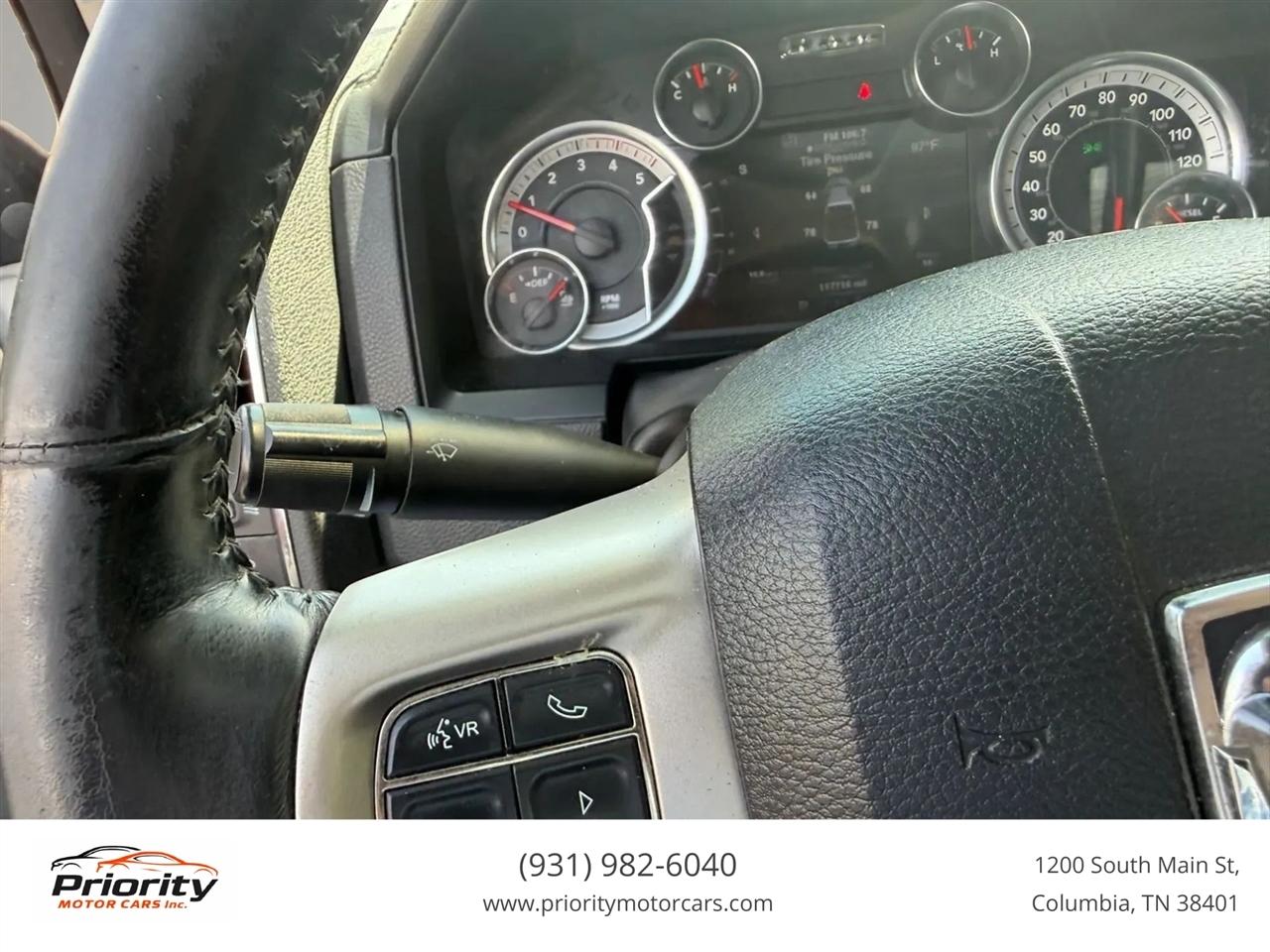 RAM 2500 Laramie Crew Cab SWB 4WD 2013