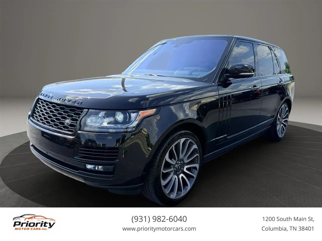 Land Rover Range Rover Autobiography 2016