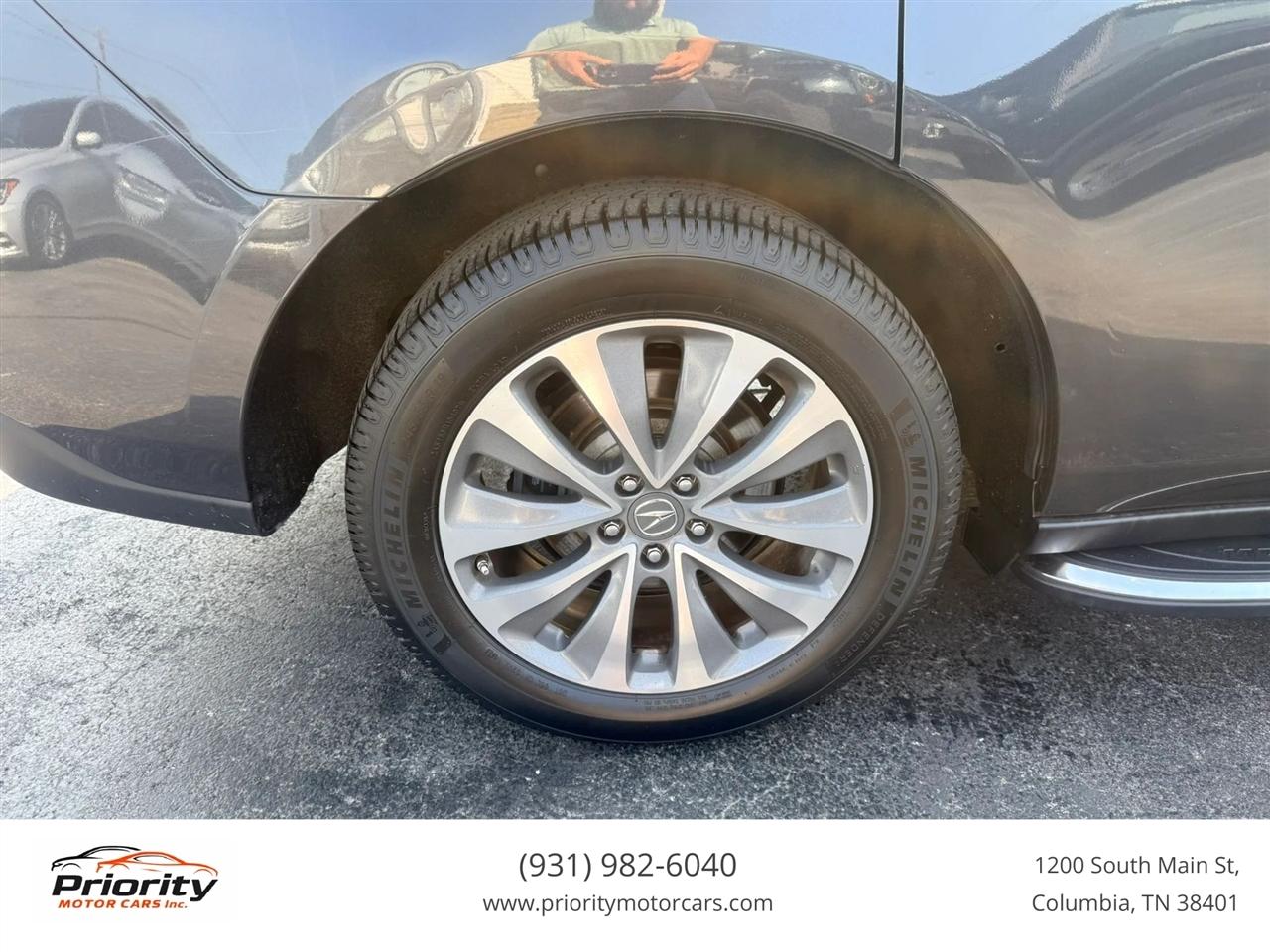 Acura MDX SH-AWD 9-Spd AT w/Tech and Entertainment Package 2016