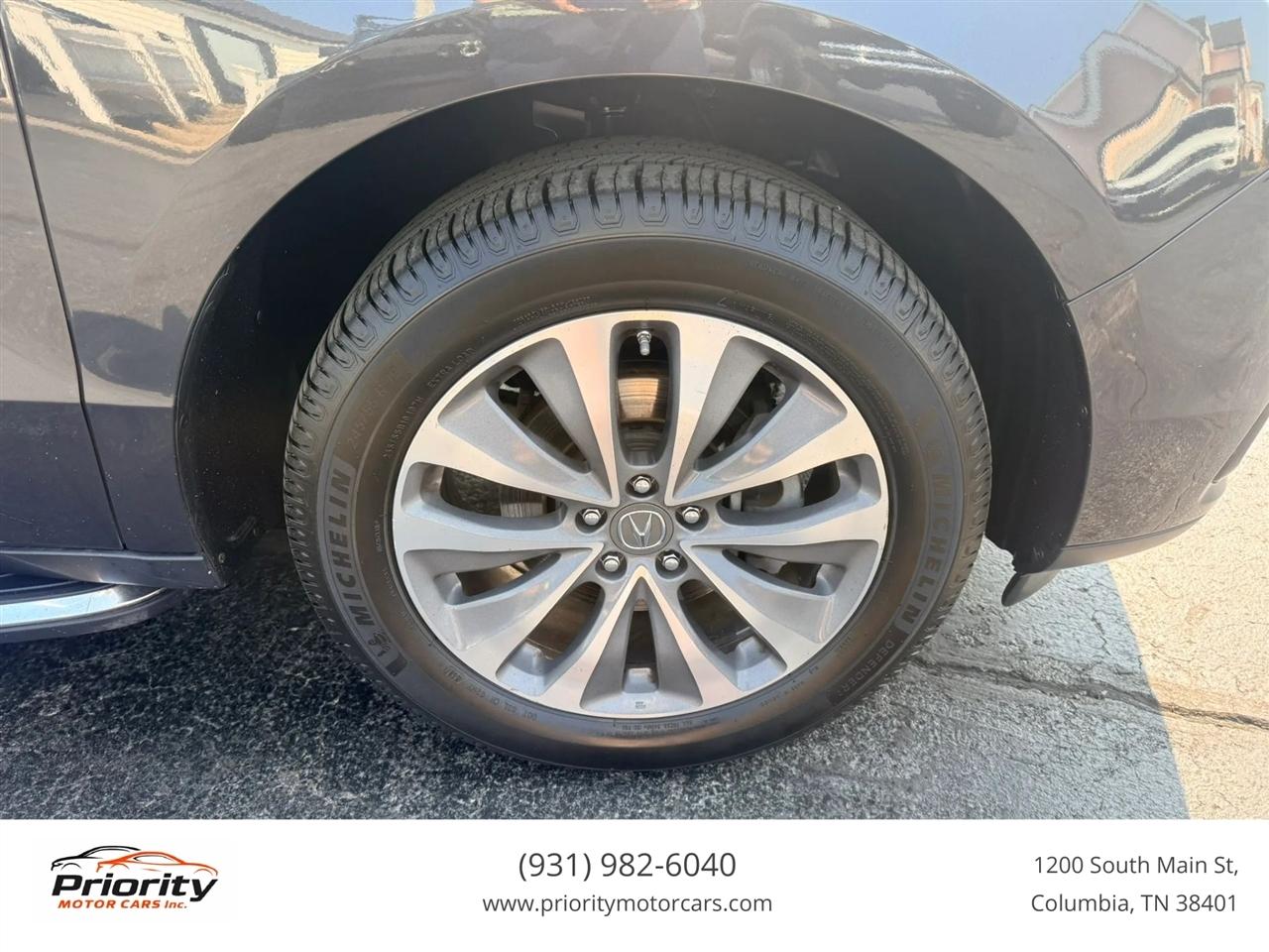 Acura MDX SH-AWD 9-Spd AT w/Tech and Entertainment Package 2016