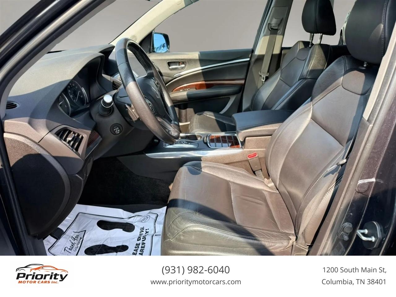 Acura MDX SH-AWD 9-Spd AT w/Tech and Entertainment Package 2016