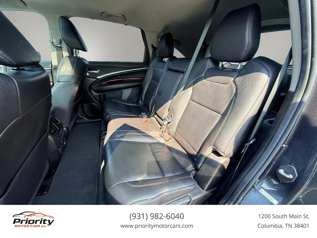 Acura MDX SH-AWD 9-Spd AT w/Tech and Entertainment Package 2016