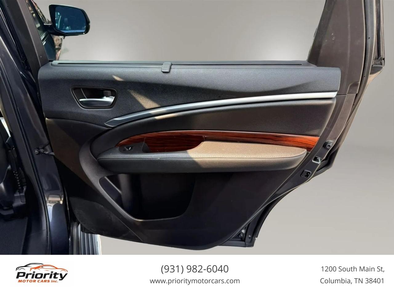 Acura MDX SH-AWD 9-Spd AT w/Tech and Entertainment Package 2016