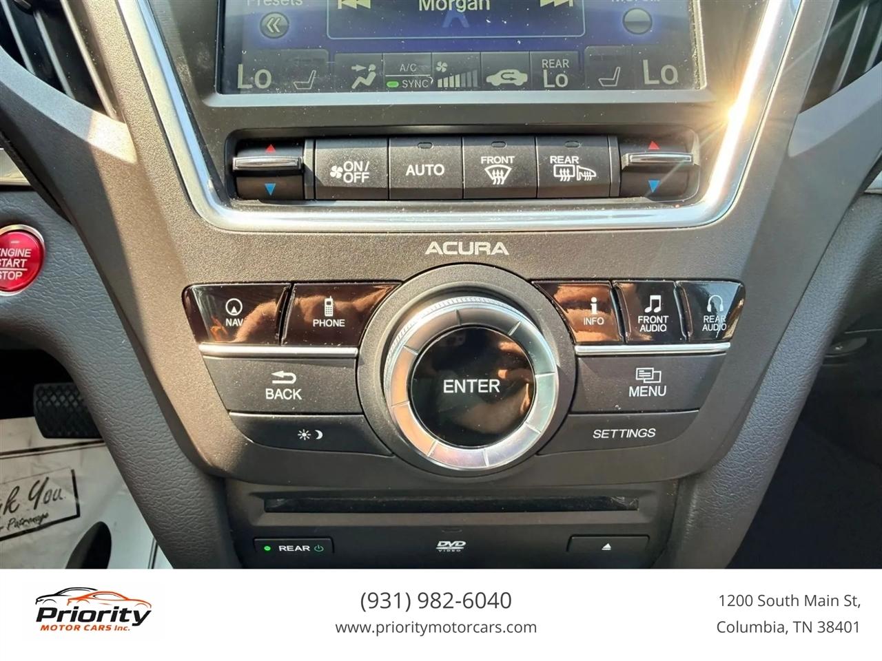 Acura MDX SH-AWD 9-Spd AT w/Tech and Entertainment Package 2016