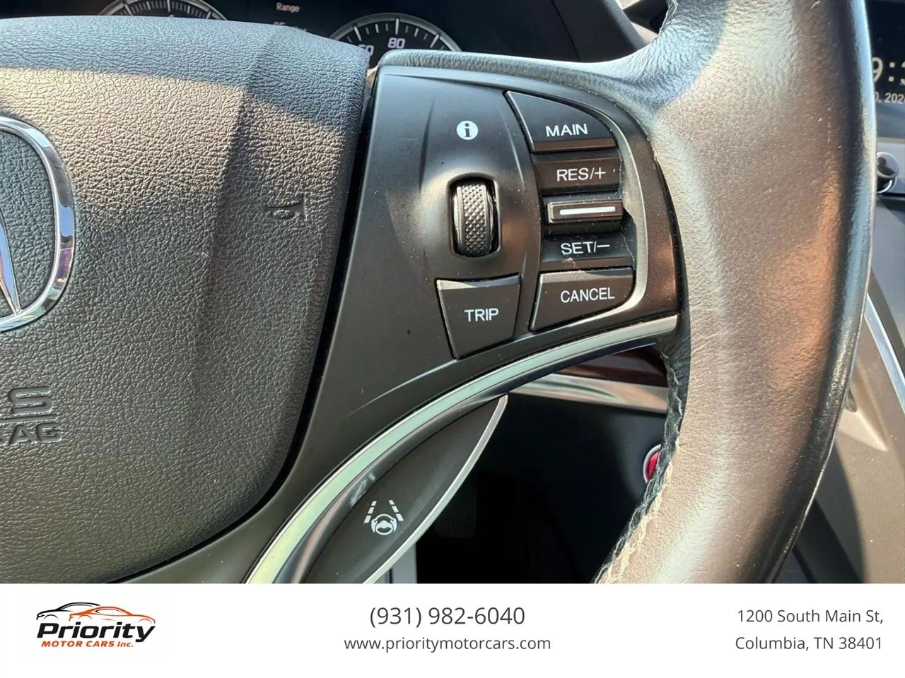 Acura MDX SH-AWD 9-Spd AT w/Tech and Entertainment Package 2016