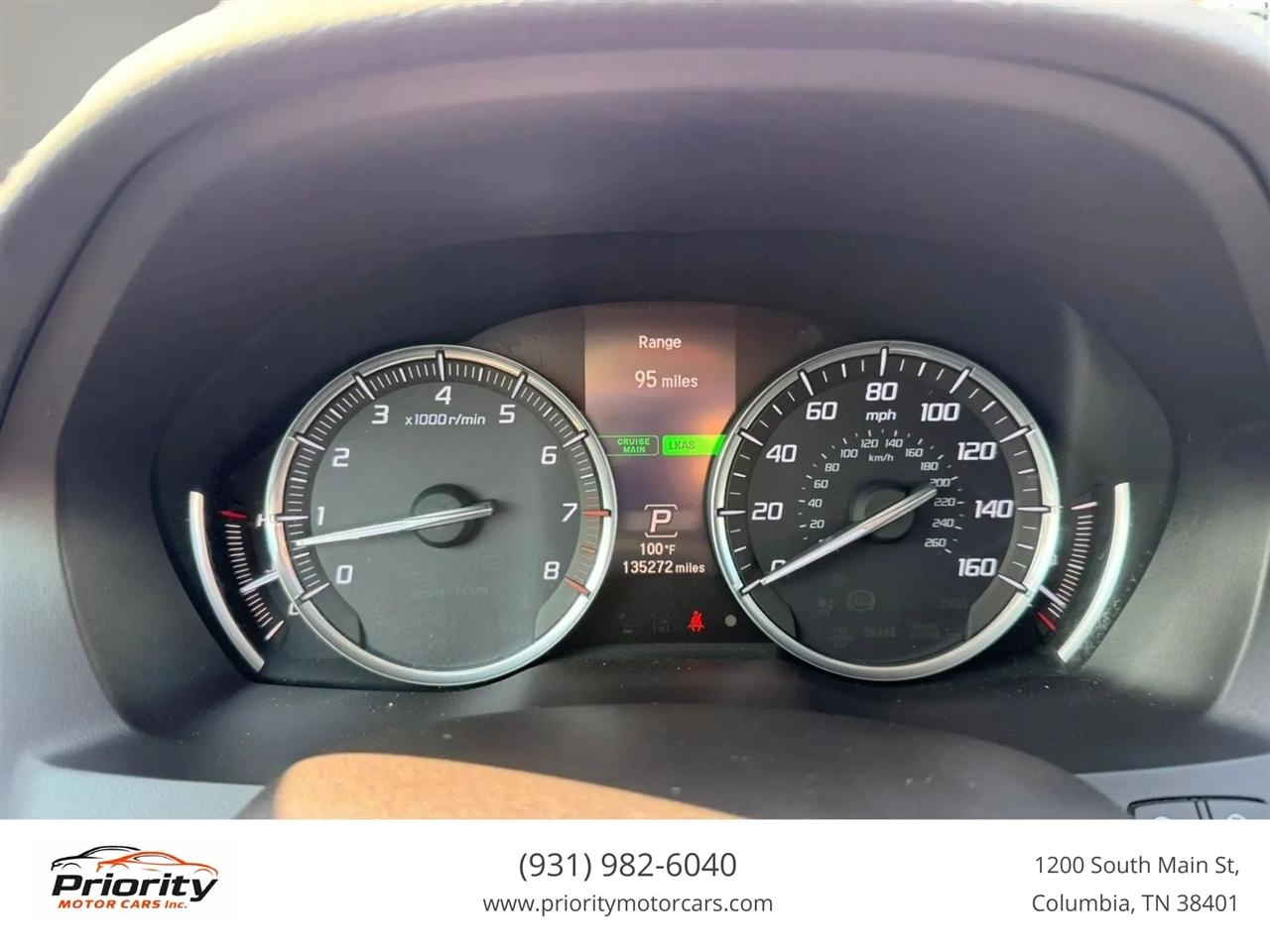 Acura MDX SH-AWD 9-Spd AT w/Tech and Entertainment Package 2016
