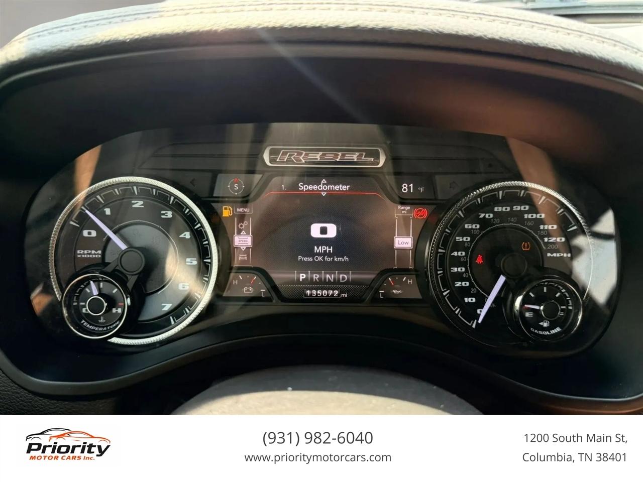 RAM 1500 Rebel Crew Cab SB 4WD 2020
