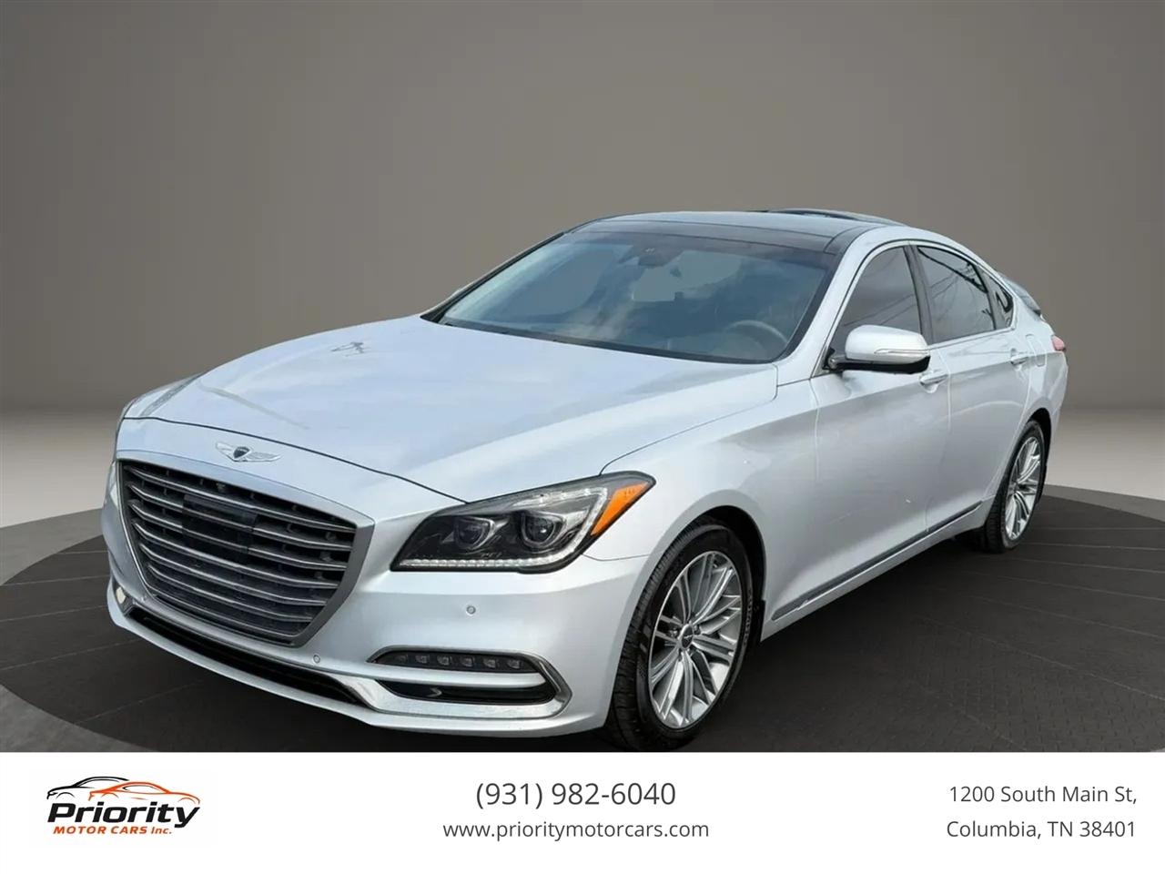 2018 Genesis G80 3.8