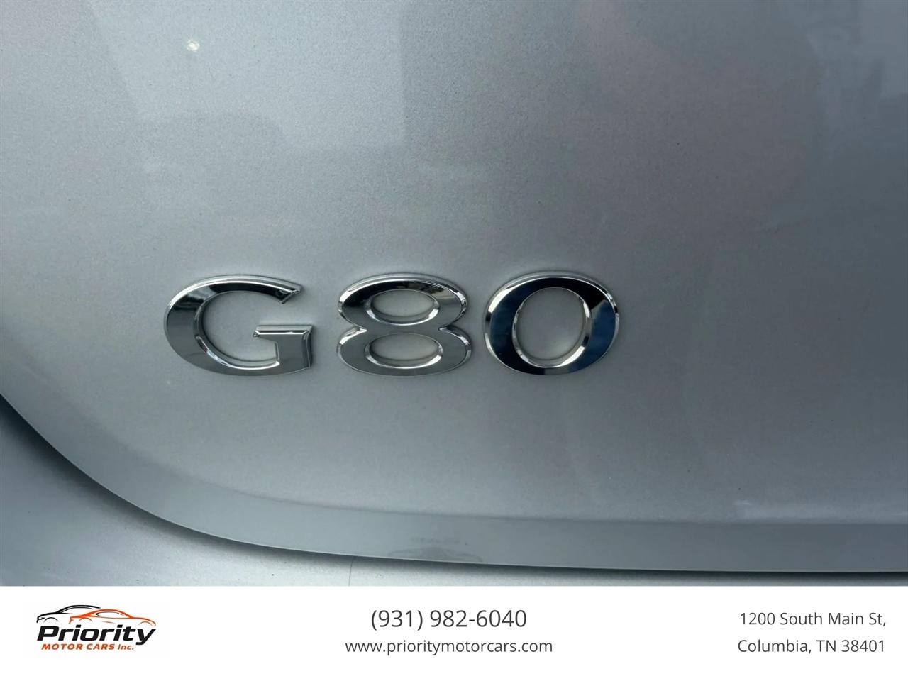 Genesis G80 3.8 2018
