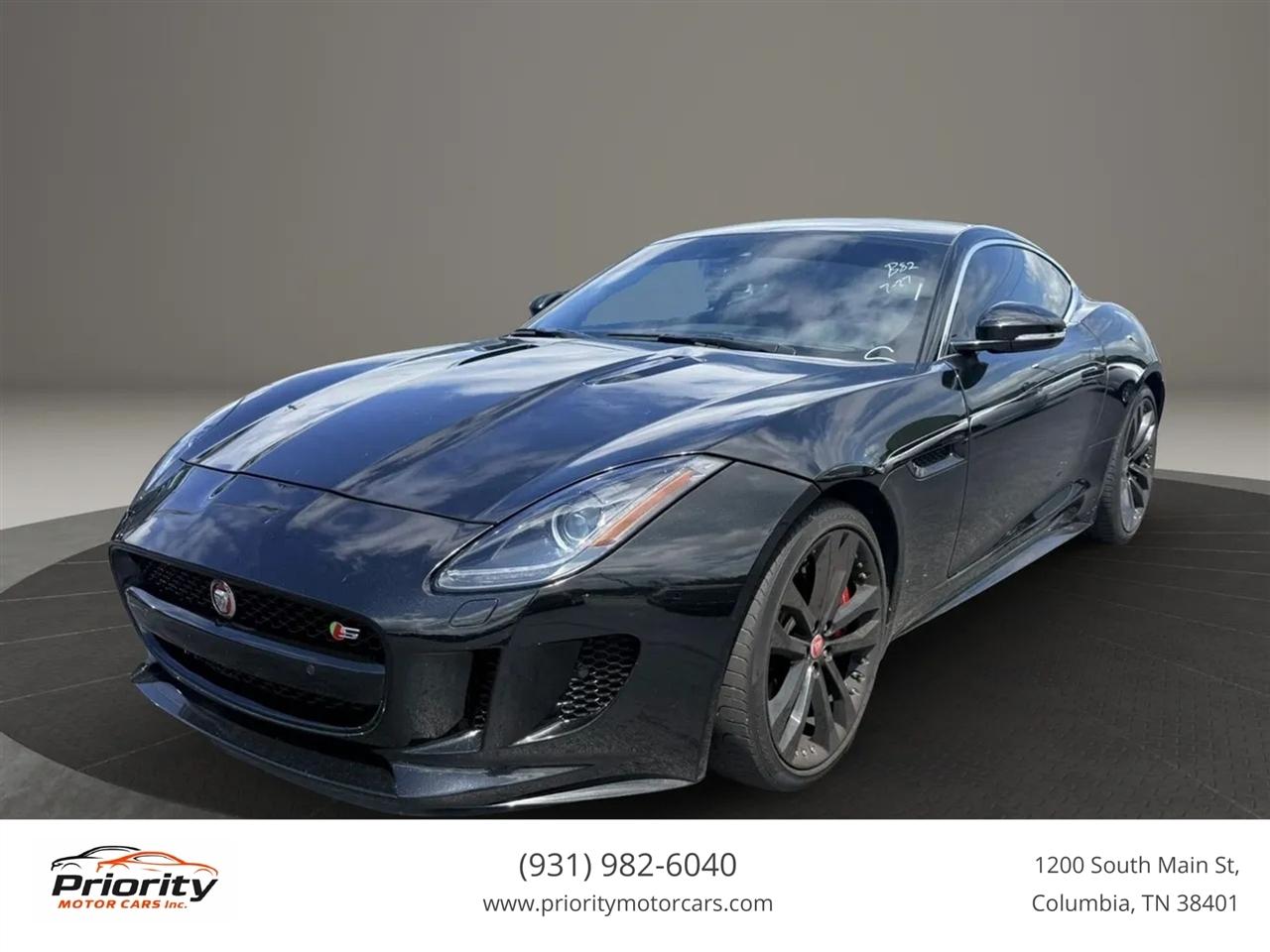 Jaguar F-Type S Coupe 2015