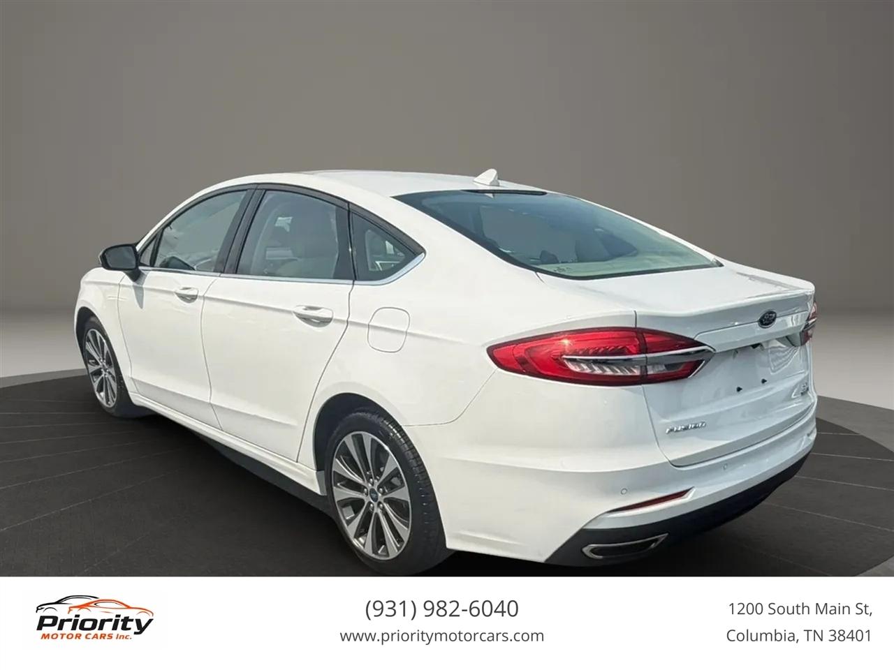 Ford Fusion SE AWD 2019
