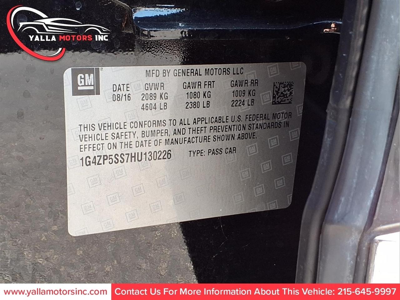 Buick LaCrosse Essence 2017