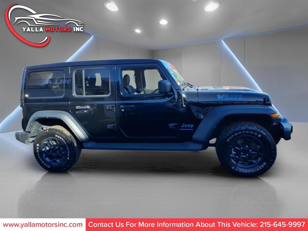 Jeep Wrangler 4xe Willys 4x4 2023