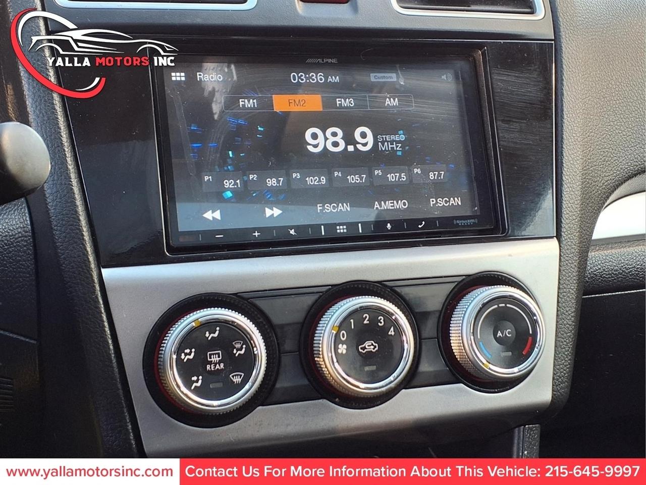 Subaru Crosstrek 2.0i Premium CVT 2017