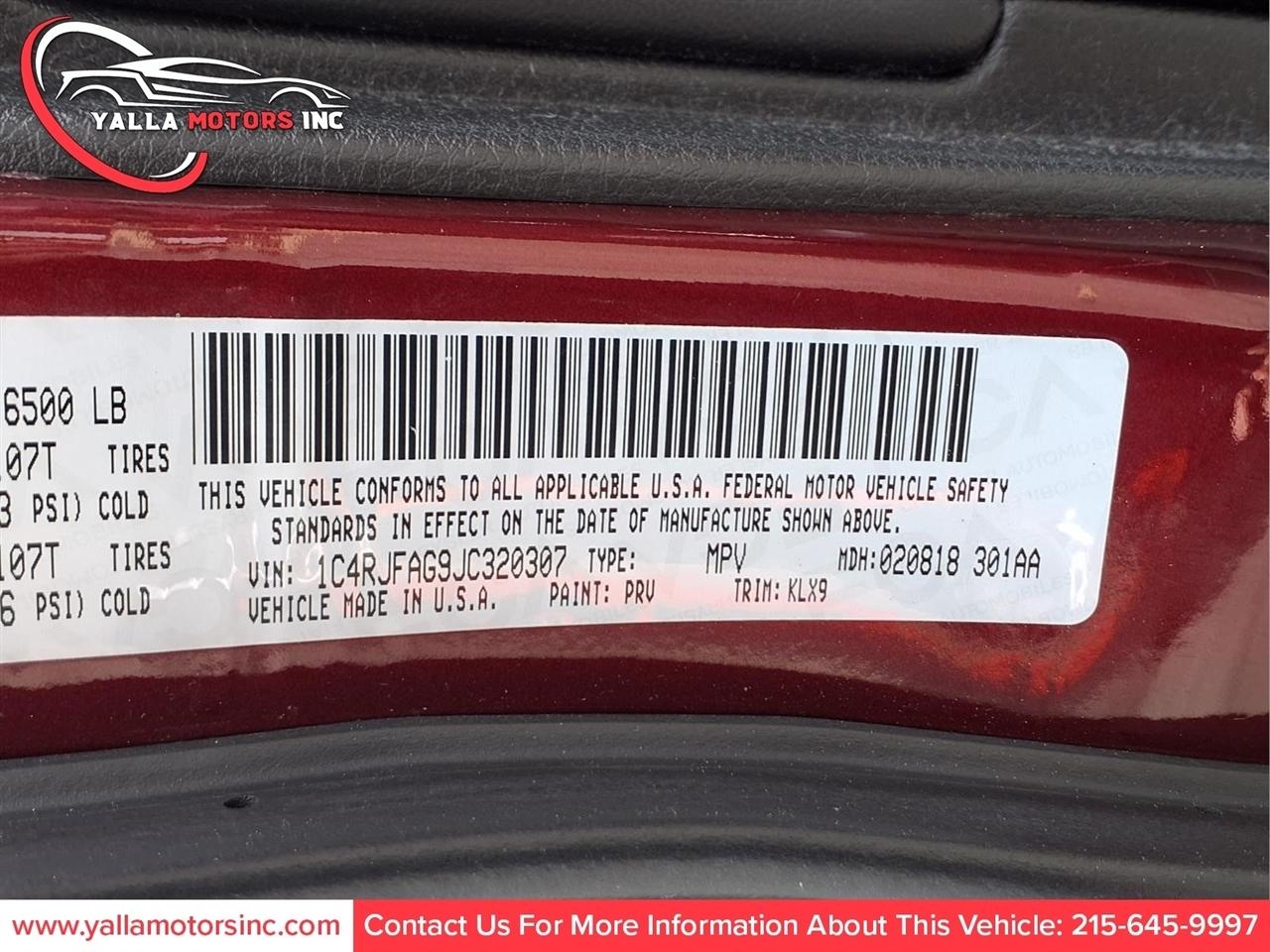 Jeep Grand Cherokee Laredo 4WD 2018