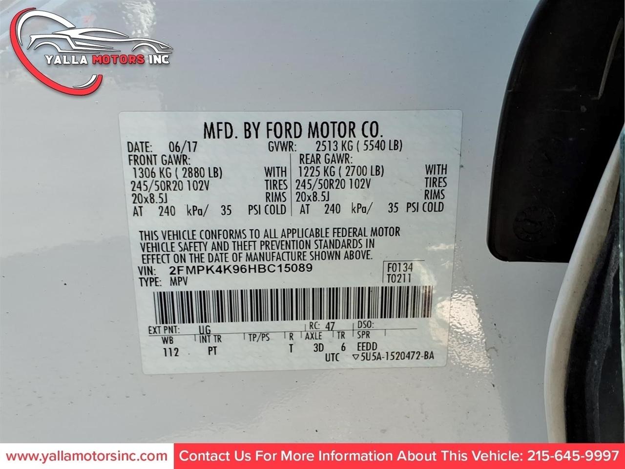 Ford Edge Titanium AWD 2017