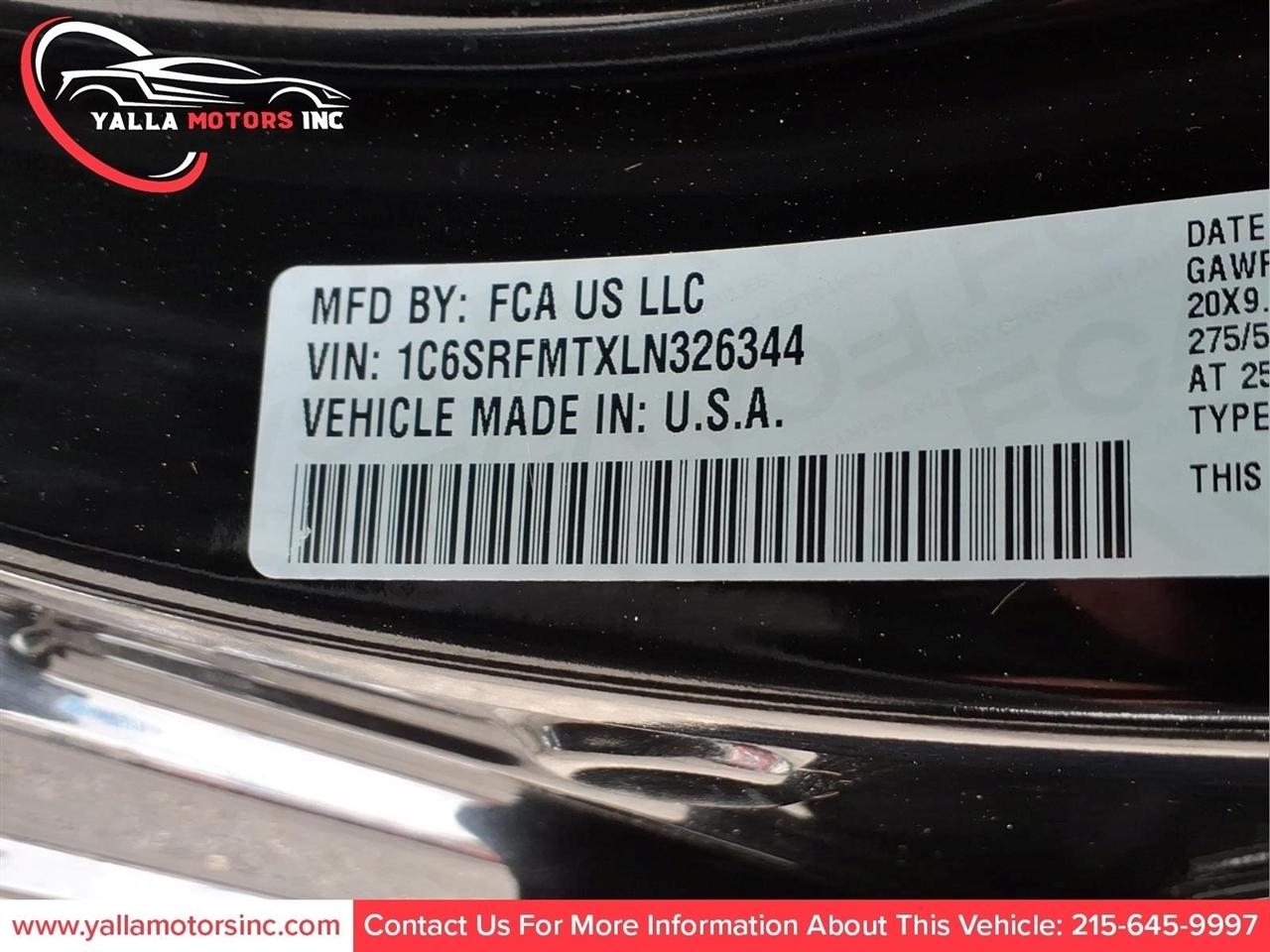 RAM 1500 Big Horn Crew Cab LWB 4WD 2020