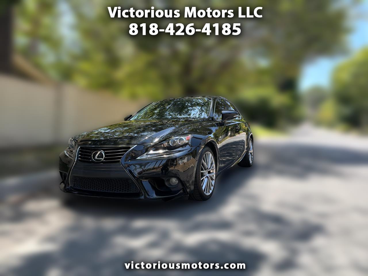 2014 Lexus IS 250 4dr Sport Sdn Auto RWD