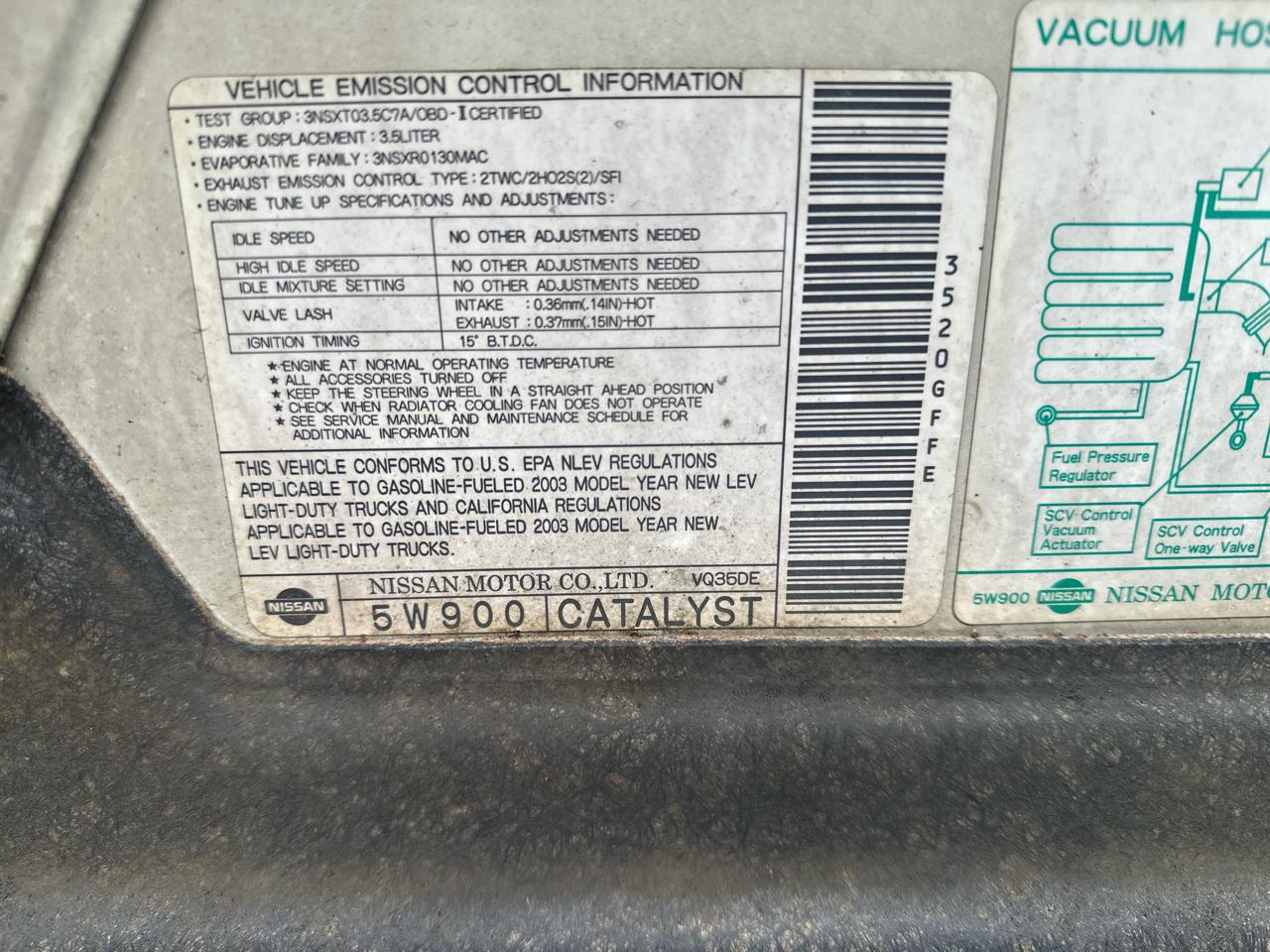 Infiniti QX4 4WD 2003