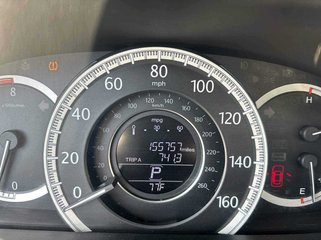 Honda Accord LX Sedan CVT 2015