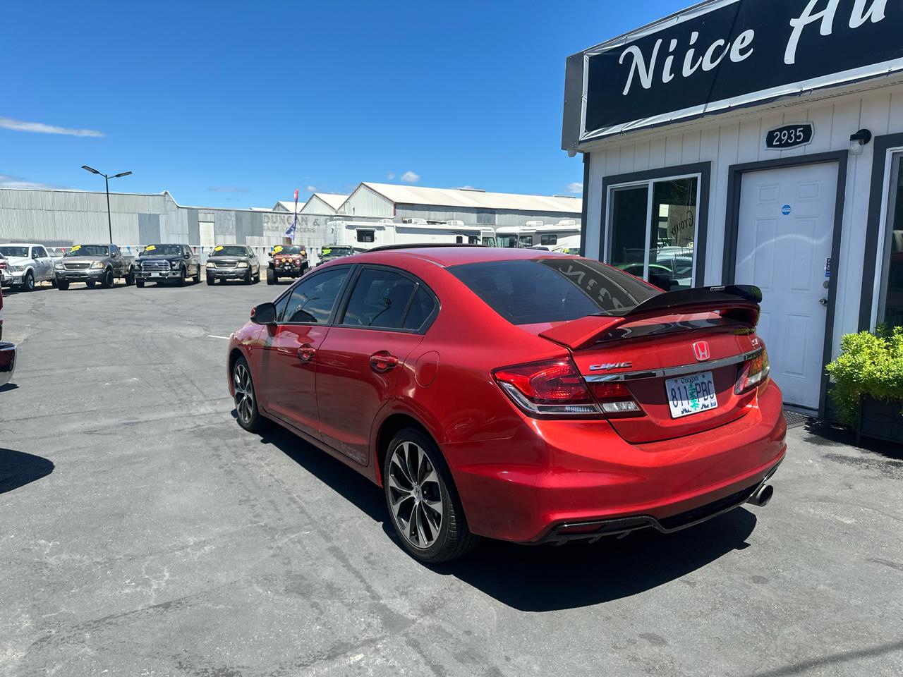 Honda Civic Si Sedan 6-Speed MT 2013