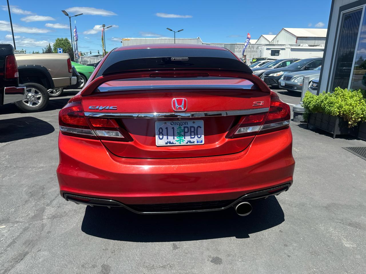 Honda Civic Si Sedan 6-Speed MT 2013