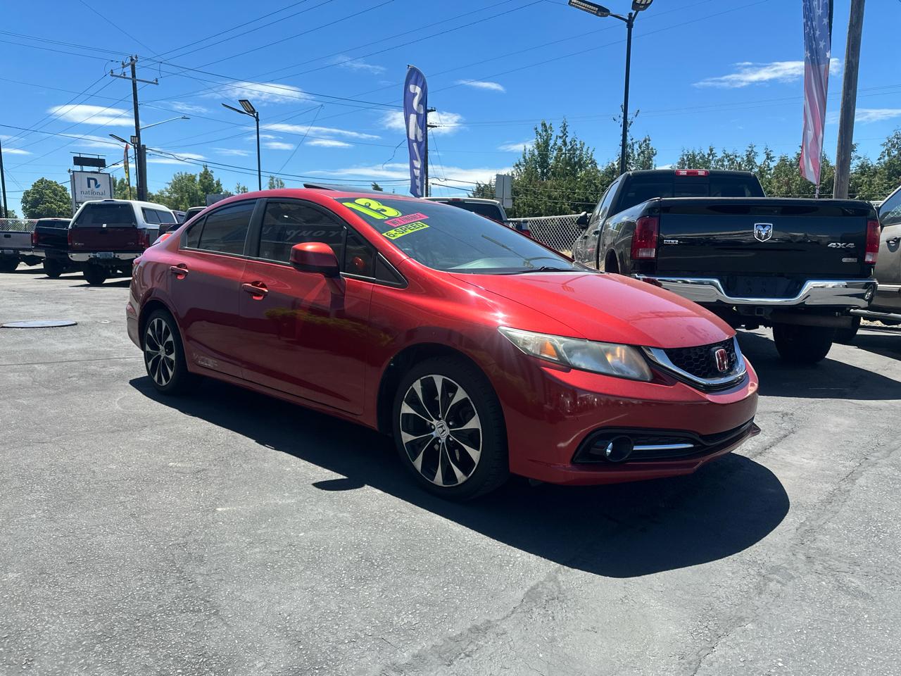 Honda Civic Si Sedan 6-Speed MT 2013