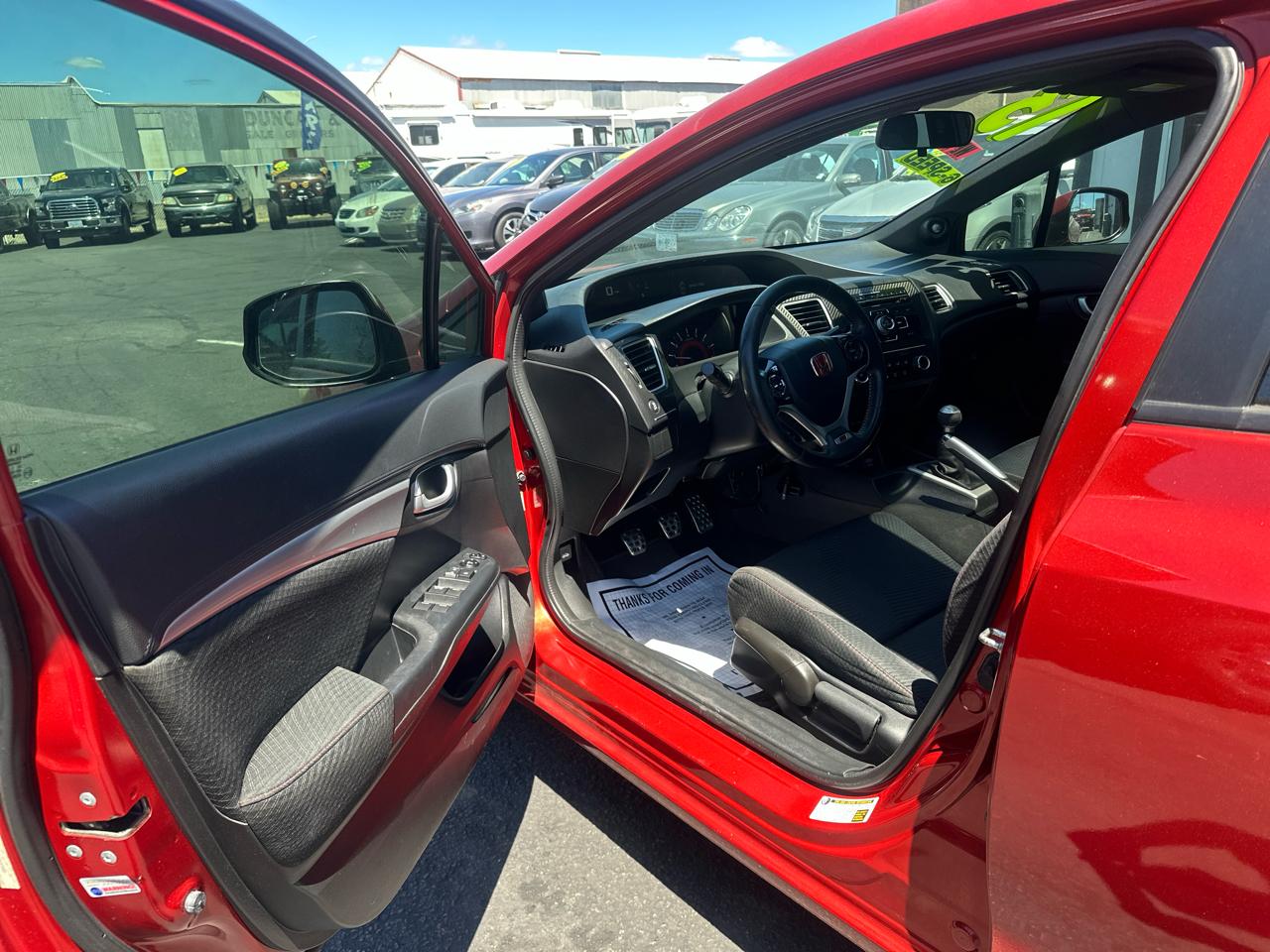 Honda Civic Si Sedan 6-Speed MT 2013