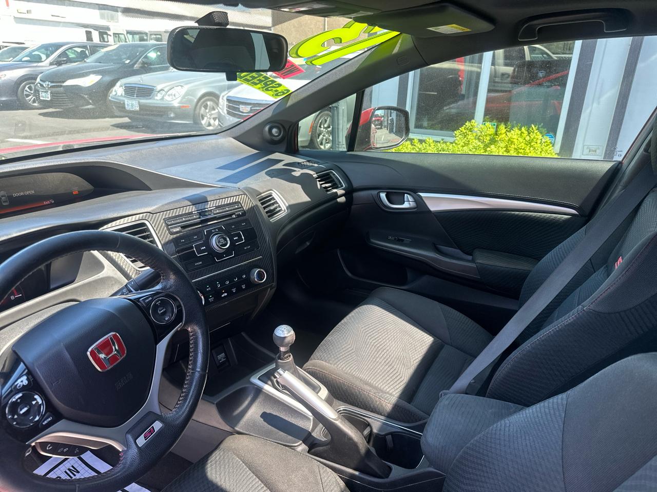 Honda Civic Si Sedan 6-Speed MT 2013