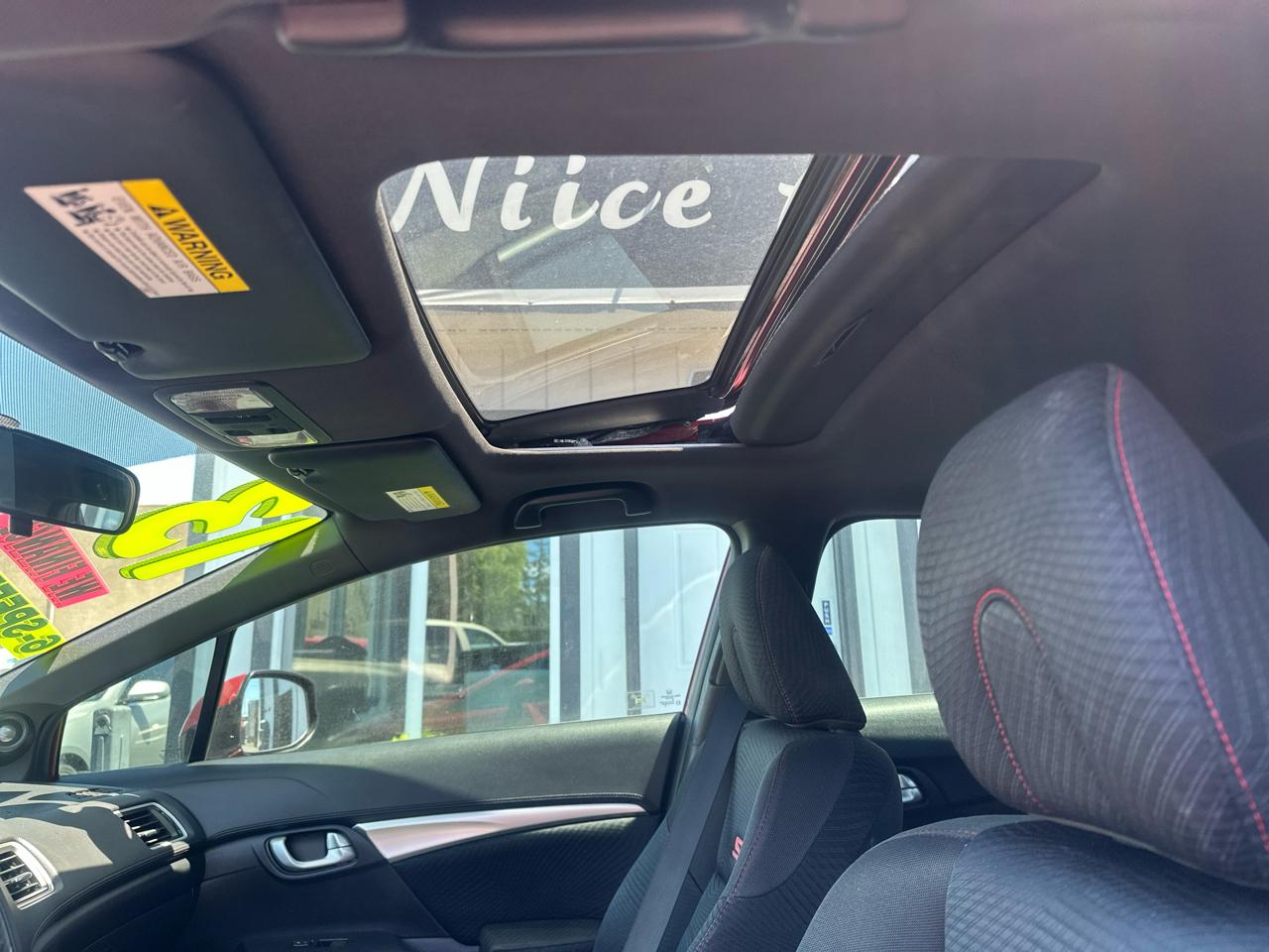 Honda Civic Si Sedan 6-Speed MT 2013